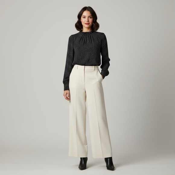 Adrianna Papell Tops - Ruffle Collar Blouse